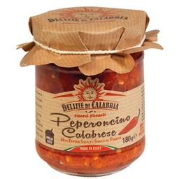 [680855] Delizie di Calabria - Minced Chili Peppers with Calabrian 180g