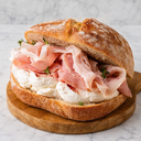 Cooked Ham sandwitch