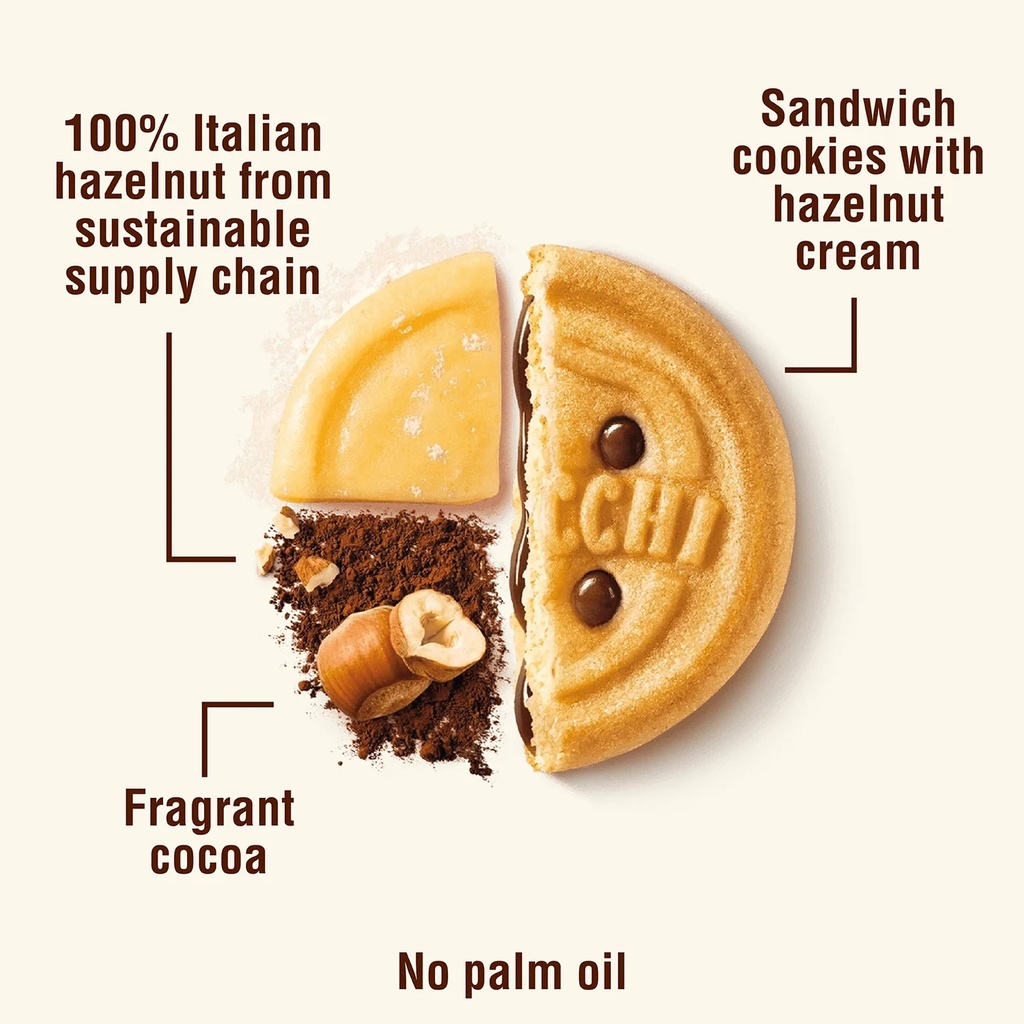 Baiocchi, Hazelnuts Biscuits