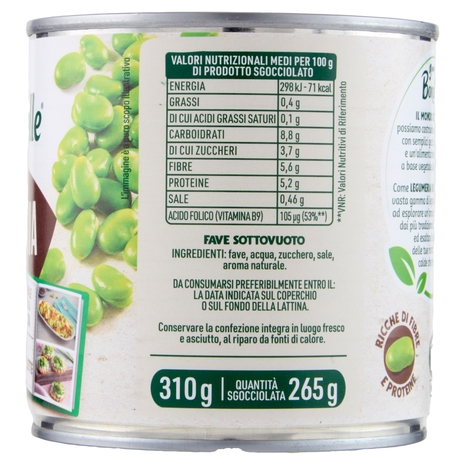 Bonduelle - Steamed fava beans 265g
