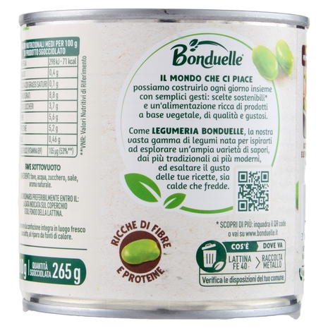 Bonduelle - Steamed fava beans 265g