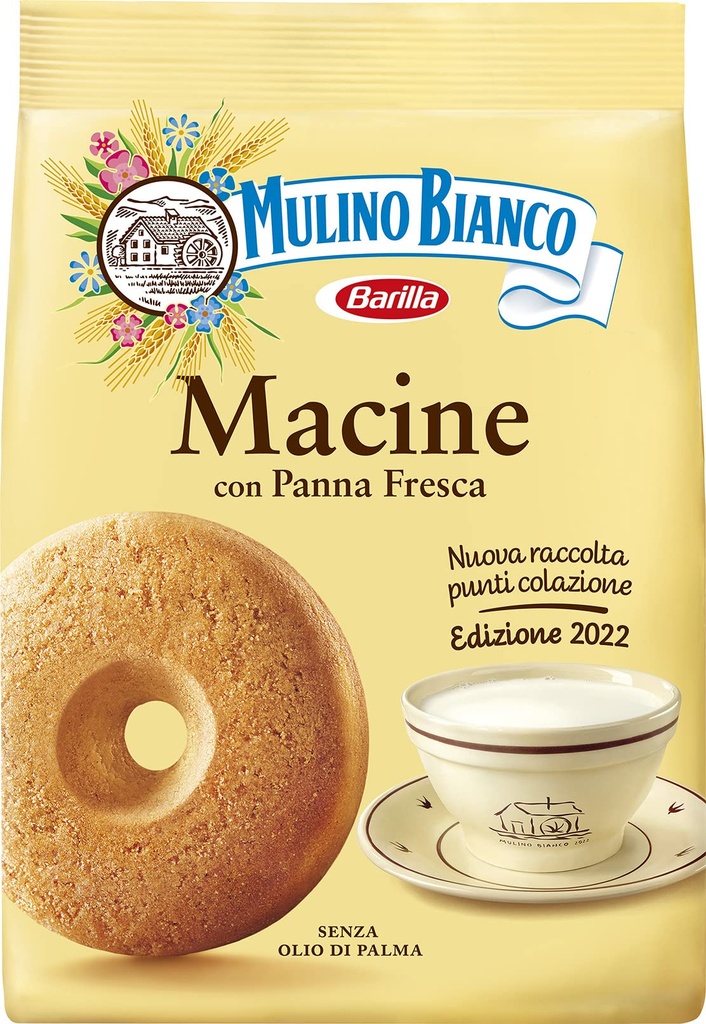 Mulino Bianco - Macine, Shortbread Cookies Cream 350g