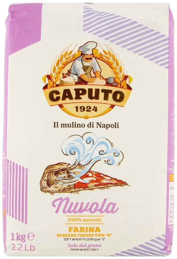 Caputo - Nuvola Soft Wheat Flour Type "0" 意大利優質軟質小麥麵粉 ”0” 型 1Kg