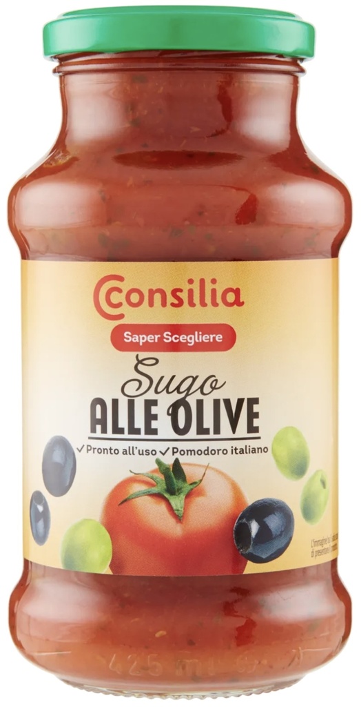 Consilia - Tomatoes Olives Sauce 橄欖蕃茄醬 400g