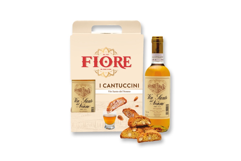 Fiore - Cantuccini and Vinsanto del nonno combo