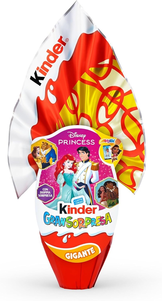Ferrero - Kinder Easter Egg T6 GranSorpresa Gigante Disney Princess Gr. 320