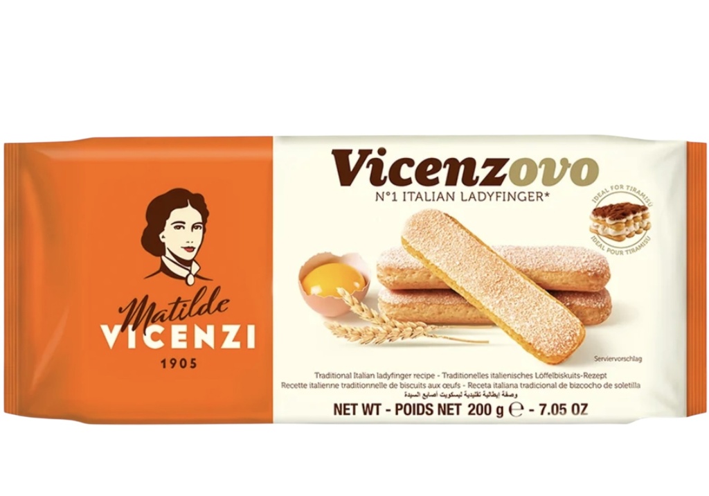 Vicenzi - Vicenzovo Ladyfingers 經典意大利提拉米蘇鮮蛋條 200g