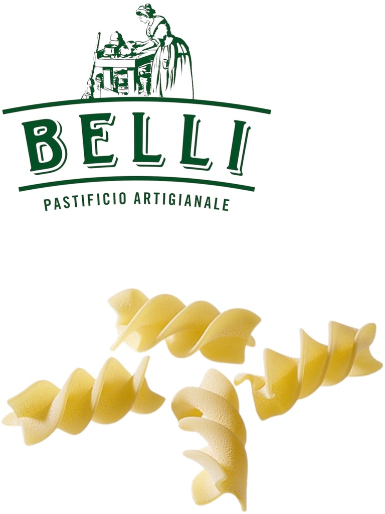 Belli - Durum Wheat Semolina Fusilli Giganti 0.500Kg