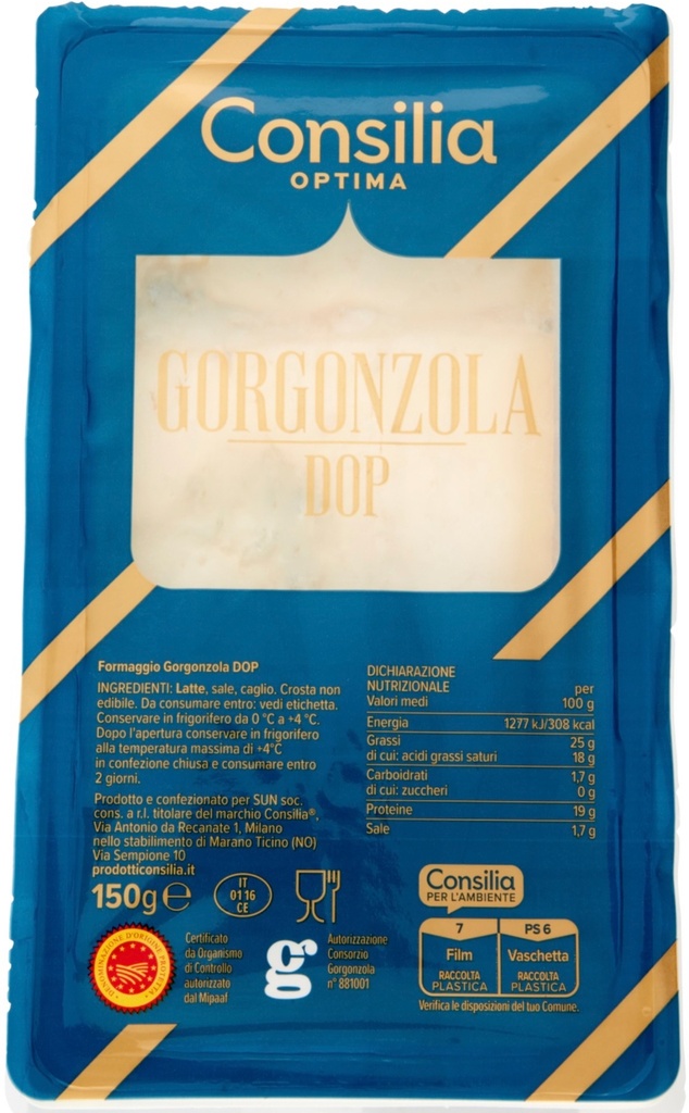 Consilia - Sweet Gorgonzola Cheese 150g