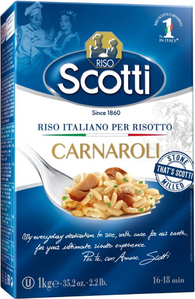 Scotti - Carnaroli Rice 1Kg 