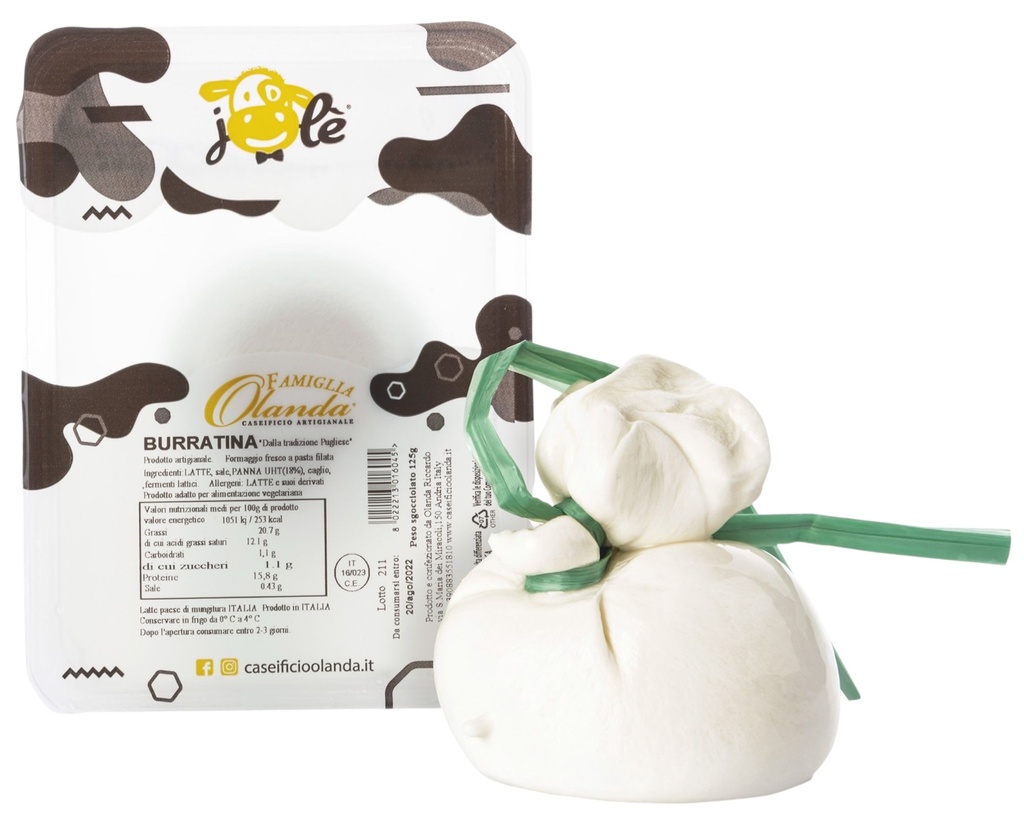 Olanda-Burrata in Jar 125g 