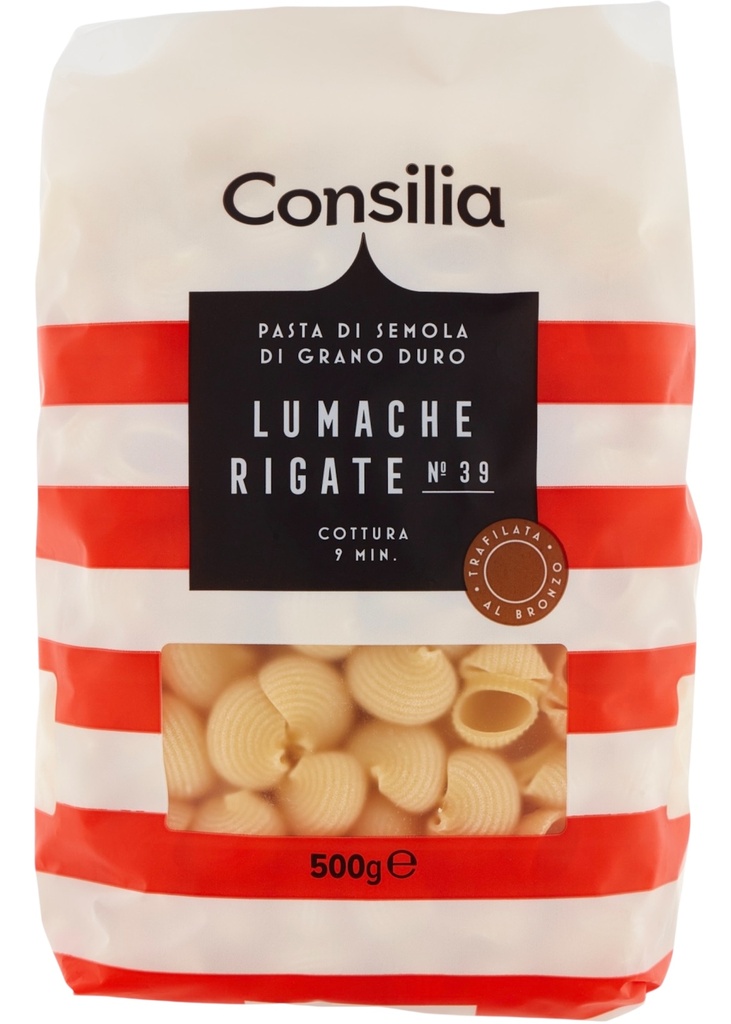 Consilia - Lumache Rigate N°39 500g