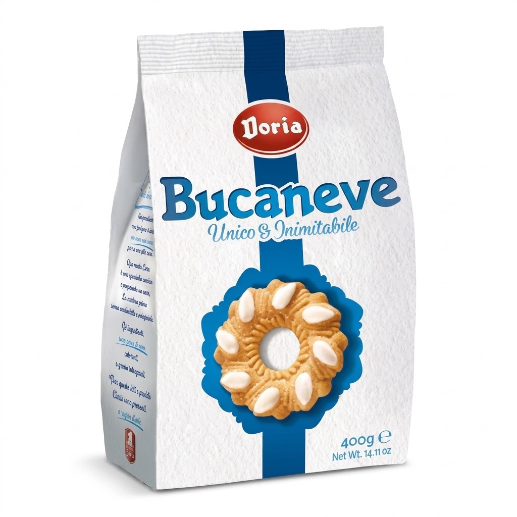 Doria- Bucaneve 意大利雪花餅乾 400g