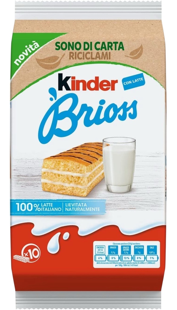 Ferrero - Kinder Brioss 270gr