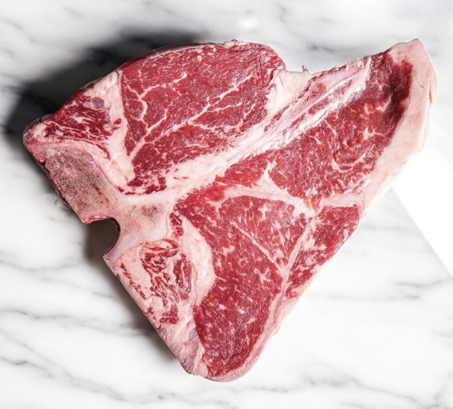 Australian Wagyu Beef Grain Fed T-bone 800gr Approx. 