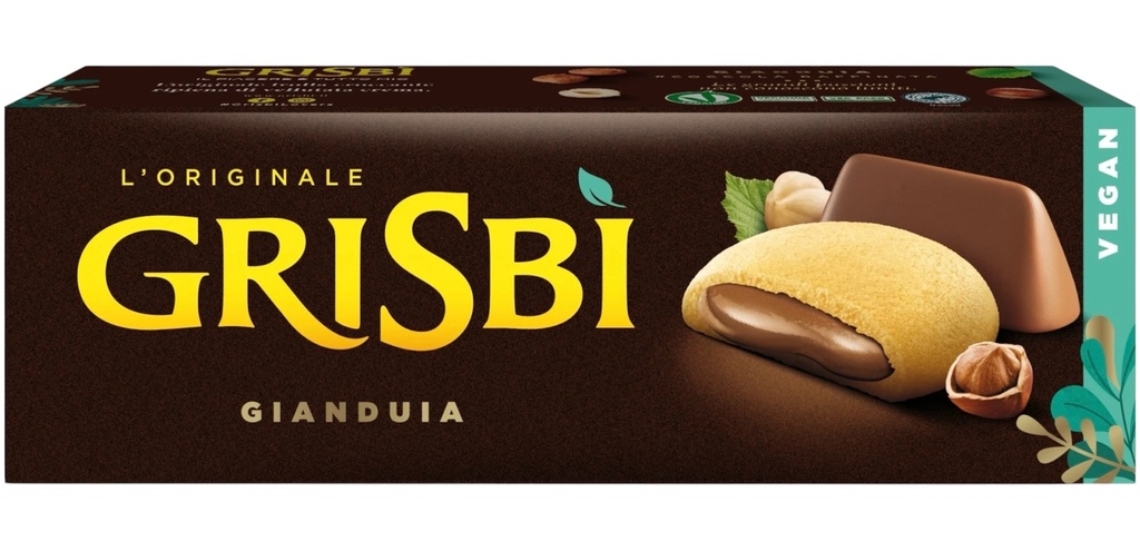 Grisbi - Gianduia VEGAN Biscuits 135g  