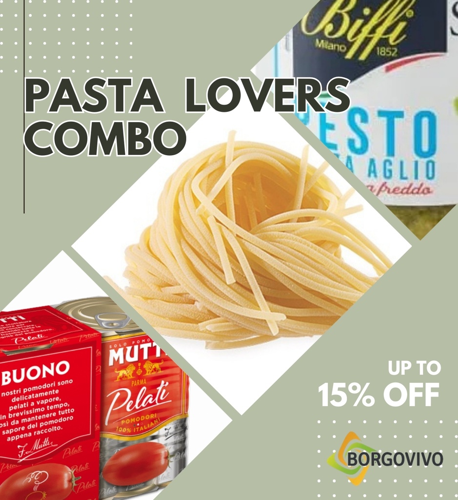  Pasta Lovers Combo — Italian Starter Kit