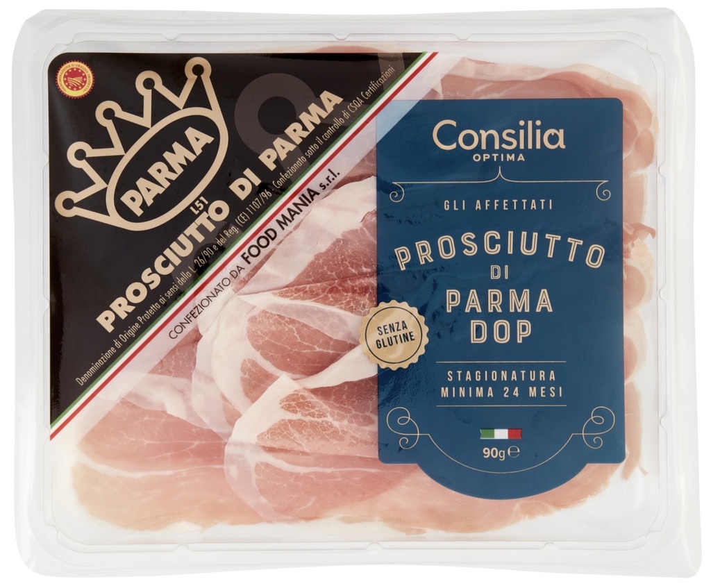 Consilia - Sliced Italian Parma Ham aged 24 months 90g