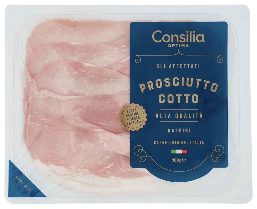 Consilia - Sliced Italian Cooked Ham 100g
