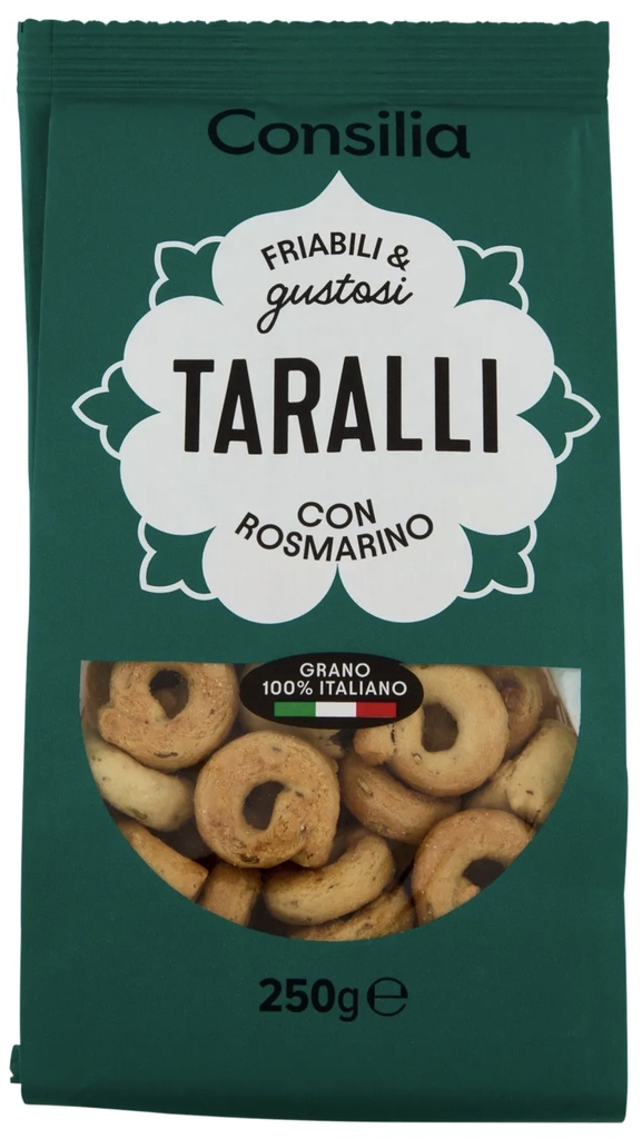 Consilia - Rosemary Taralli 250g 