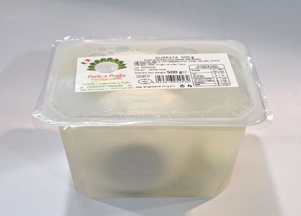 ​Perle di Puglia - Burrata 500g