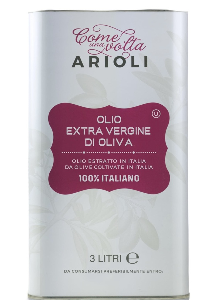 Arioli - Olio Extravergine di Oliva 100% Italiano 3L