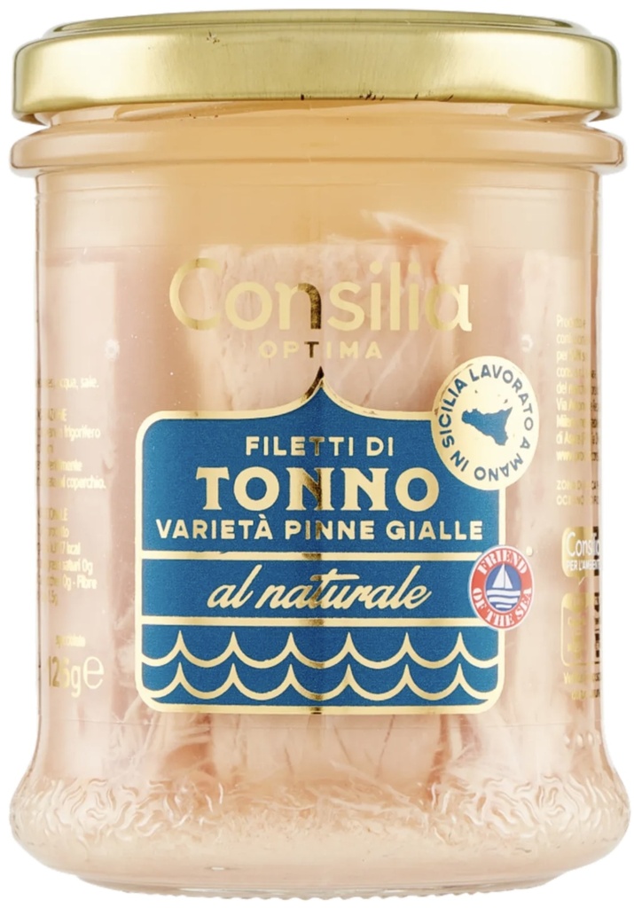 Consilia - Tuna Fillet Natural in Water 天然水浸吞拿魚柳 126g