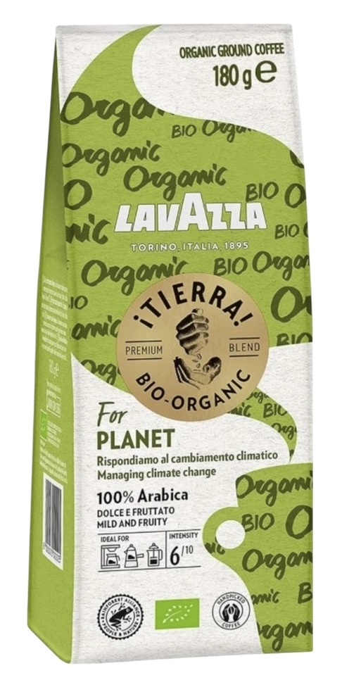 LavAzza -  ¡Tierra! Bio-Organic Ground Coffee 180g