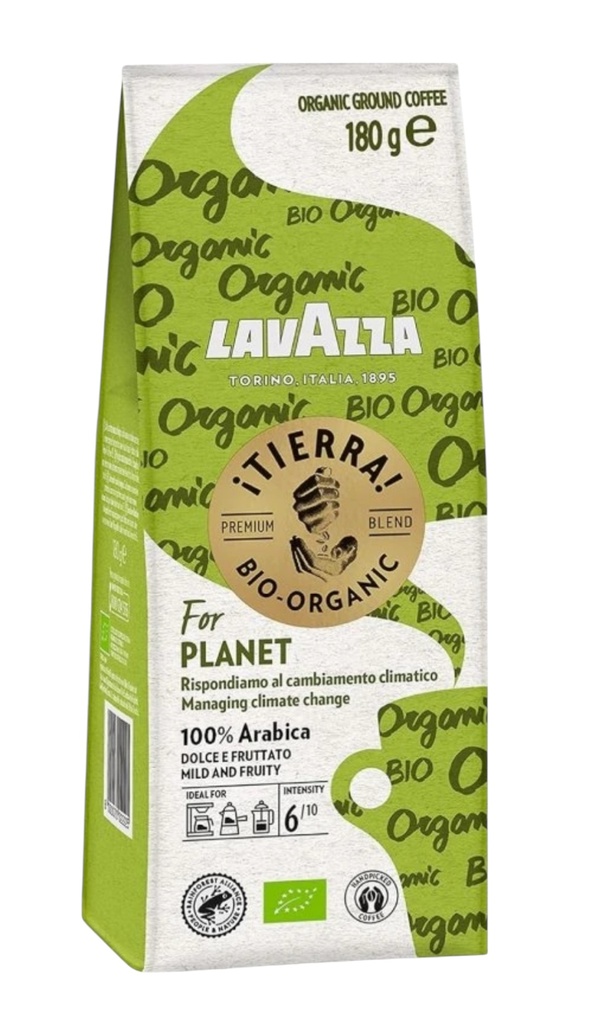 LavAzza -  ¡Tierra! Bio-Organic Ground Coffee 180g