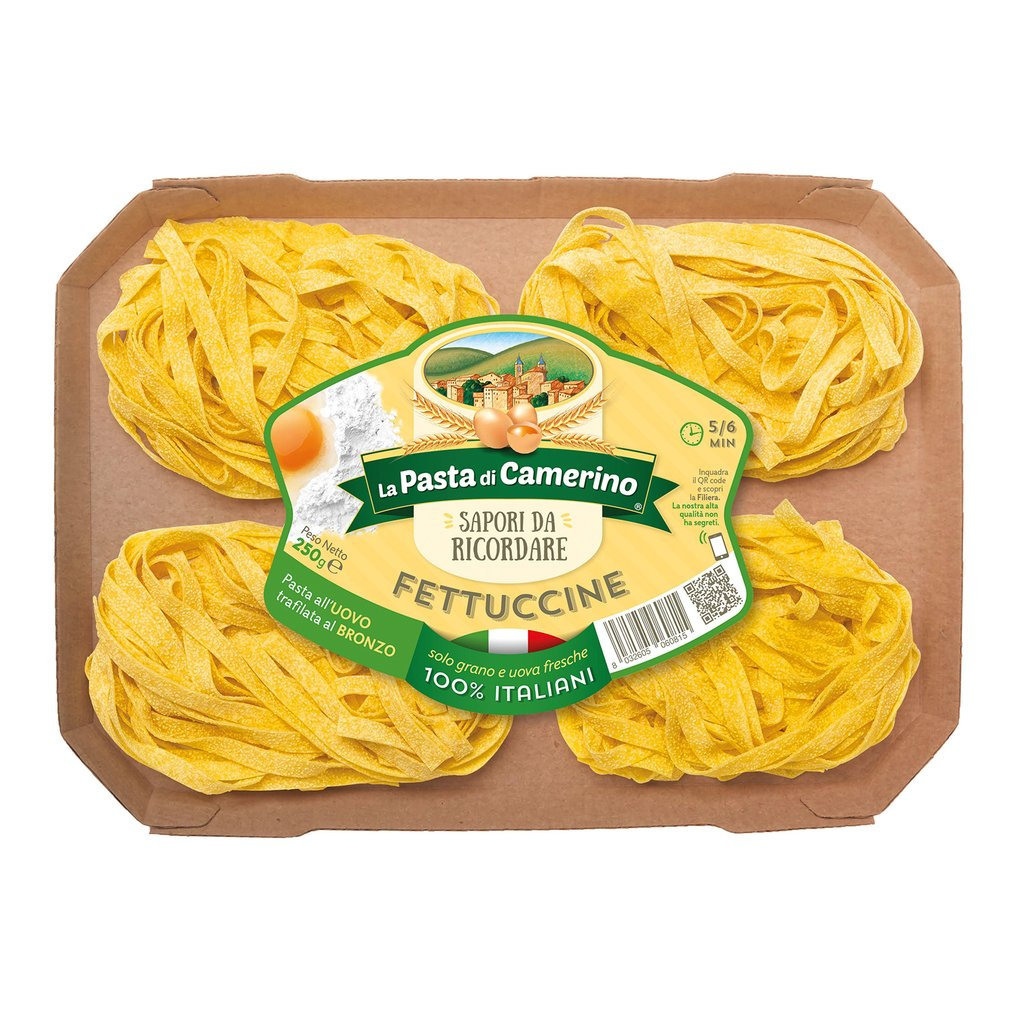 Camerino - Fettuccine Egg Pasta 250g