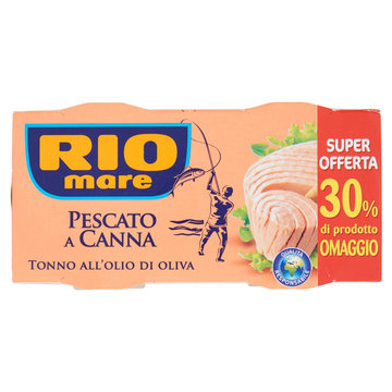 Rio Mare - Tuna Fished with Cane with Olive Oil 80g x 2