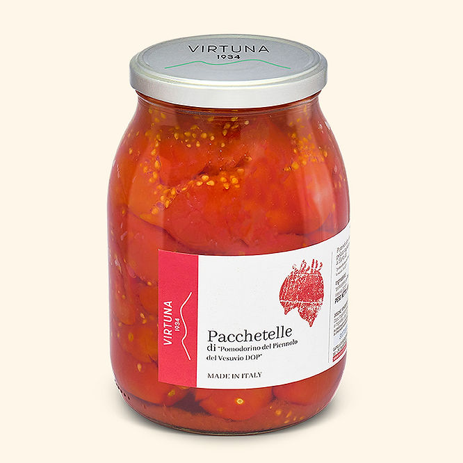 Virtuna - Pacchetelle Piennolo Cherry Tomato DOP 1Kg