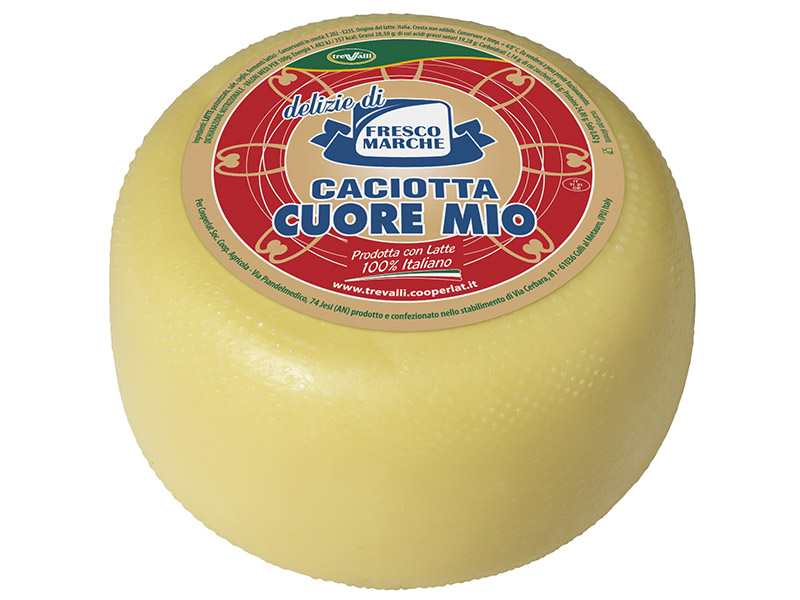 Trevalli - Cuore Mio Cow milk caciotta Cheese