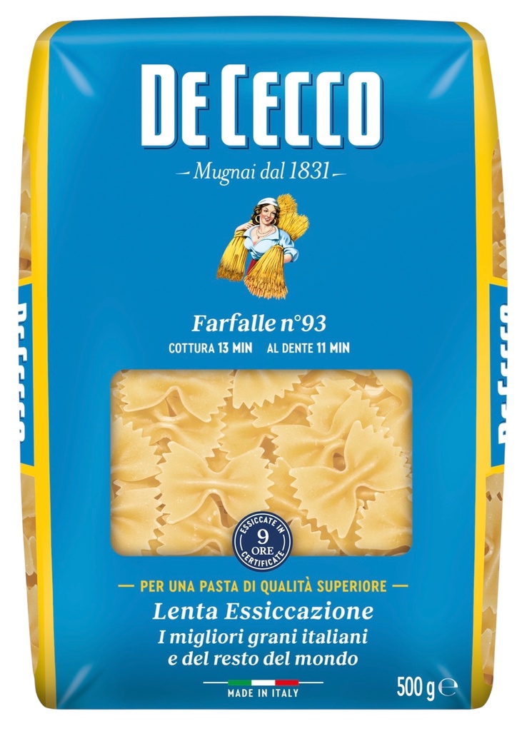 De Cecco - Farfalle N°93 500g