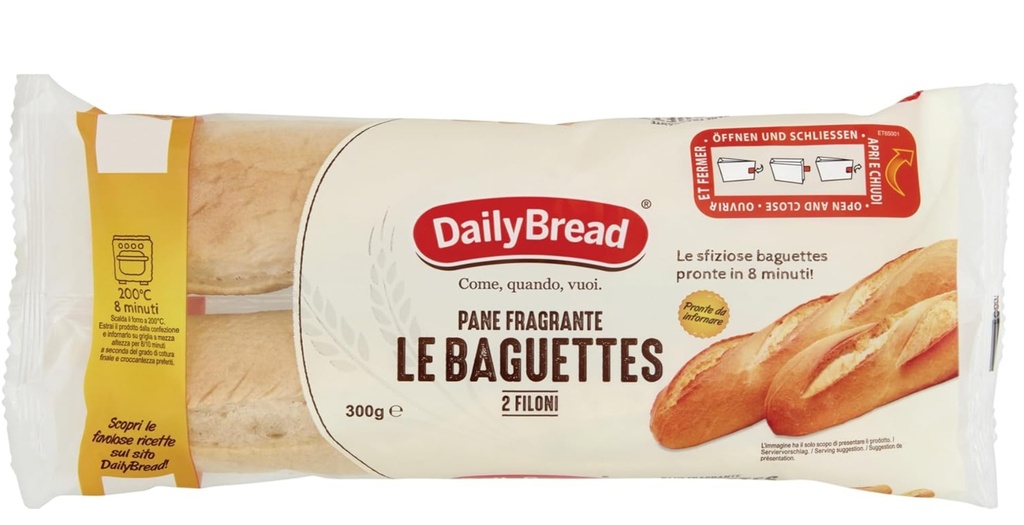 DailyBread - Daily Precooked Baguette 預煮法國麵包 300g
