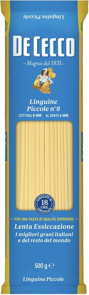 De Cecco - Linguine Sottili N°8 500g