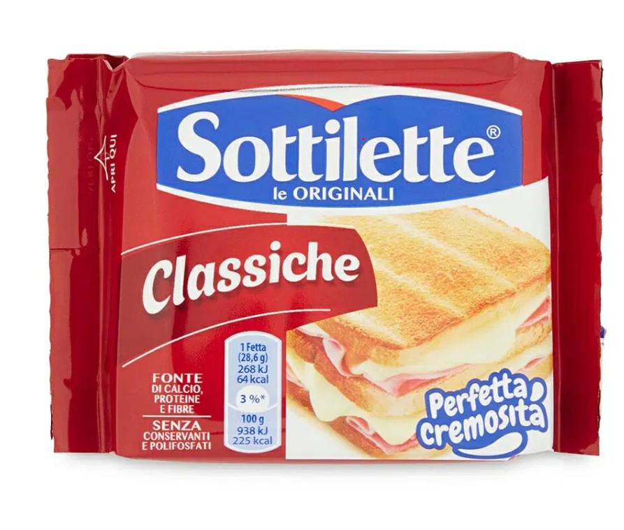 Kraft Sottilette - Classic Cheese Slices 200g