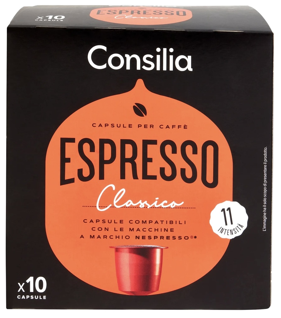 Consilia - Caffe’ Classico Nespresso 10 Capsules