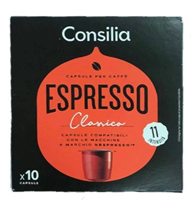 Consilia - Classic Coffee Nespresso 10 Capsules