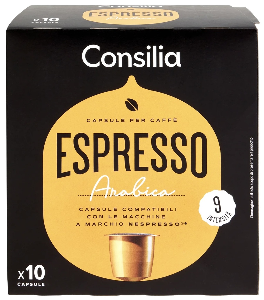 Consilia - Arabica Coffee Nespresso 阿拉比卡咖啡膠囊 (10粒裝)
