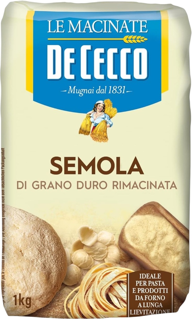 De Cecco - Semola Flour 1Kg
