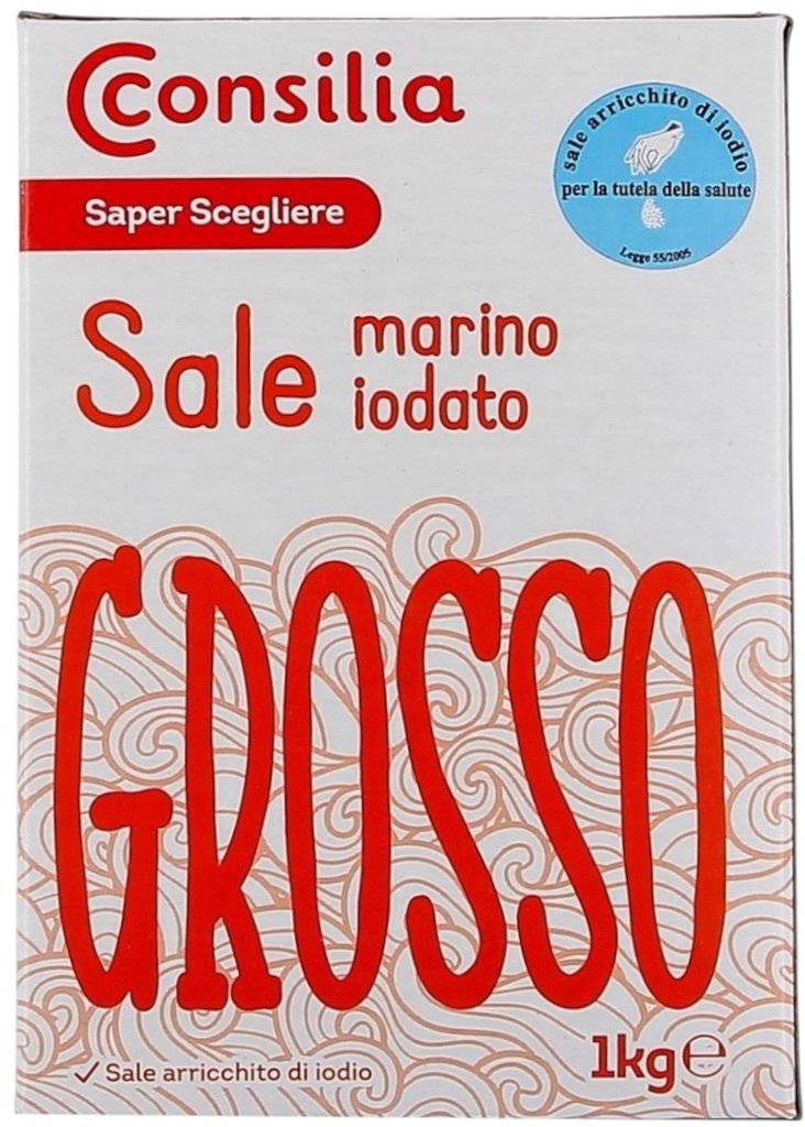 Consilia - Marino Iodized Coarse Salt 1Kg