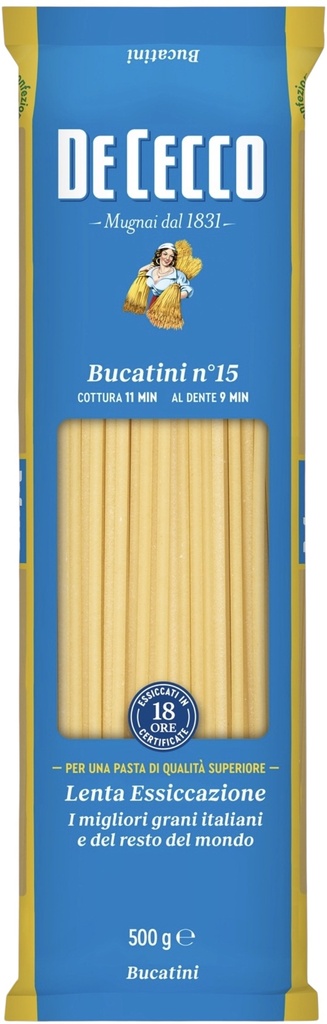 De Cecco - Bucatini N°15 500g
