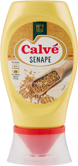 Calve’ - Mustard Squeeze Bottle 250g