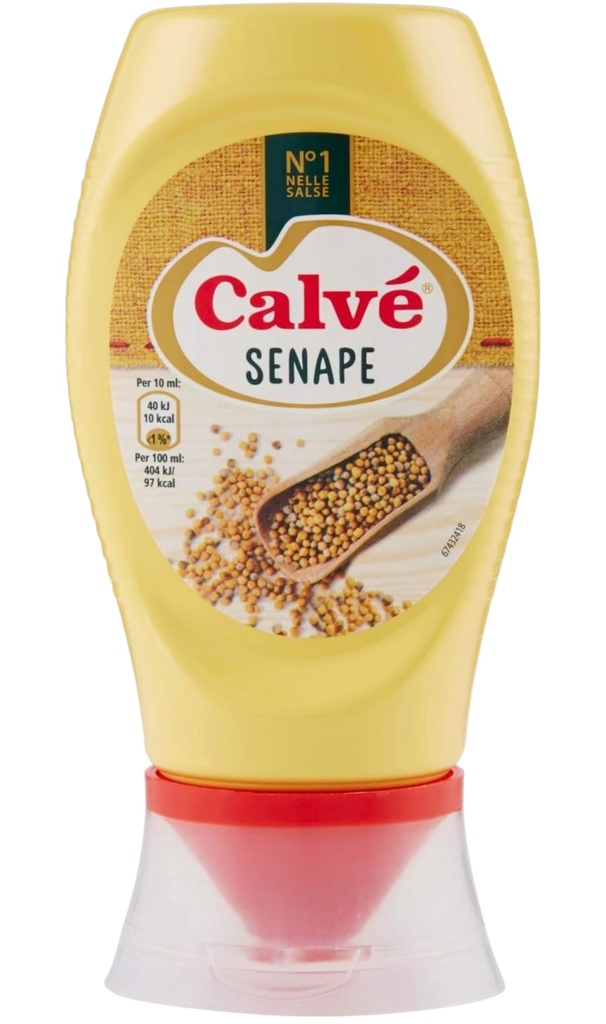 Calve’ - Mustard Squeeze blt 250g