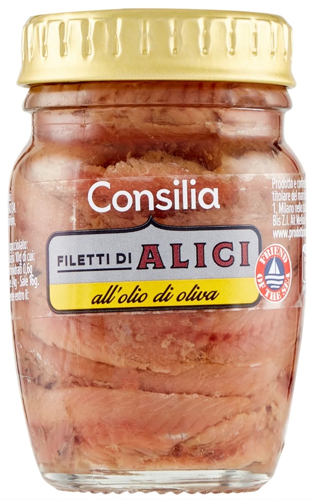Consilia - Anchovies Filets 90g