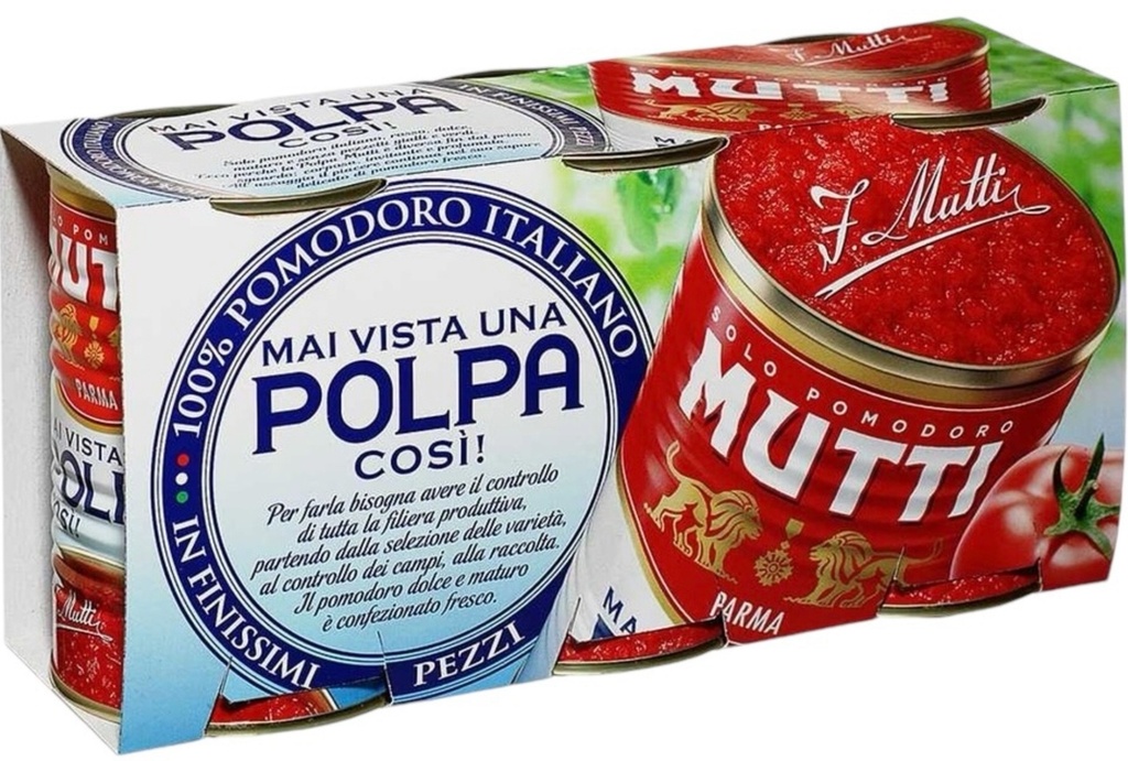 Mutti - Finely Chopped Tomatoes 210g x 2