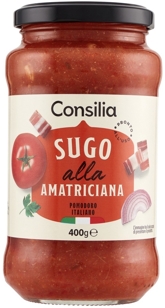 Consilia - Amatriciana Sauce 意式番茄豬頰肉醬 400g