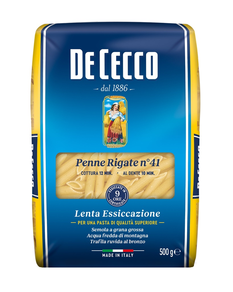 De Cecco - Penne rigate N°41 500g
