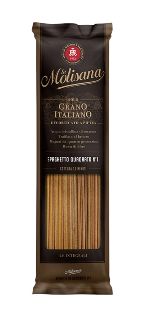 La Molisana - Whole Wheat Squared Spaghetti N°1 500g